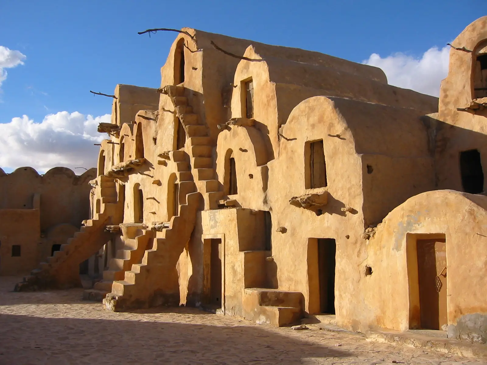 Honeycomb granary cells of Ksar Ouled Soltane