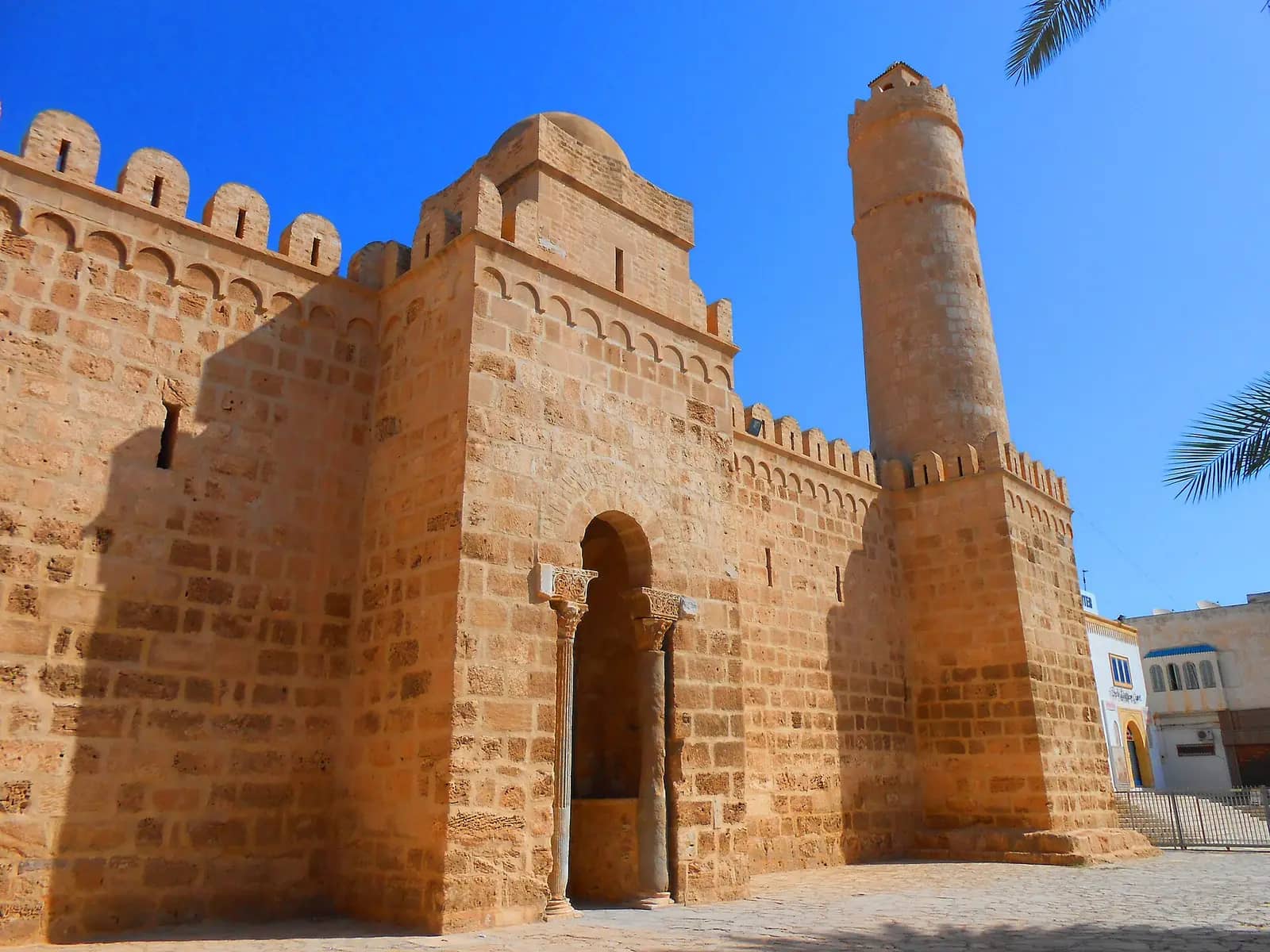 Walls and watchtower of the Ribat of Sousse